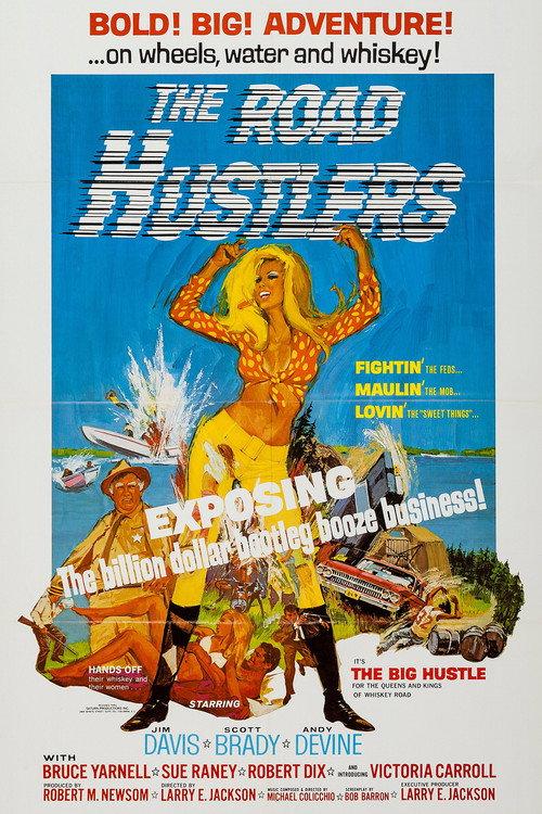 The Road Hustlers 1968 official movie poster