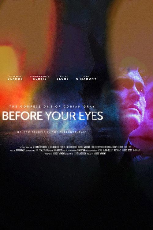 The Confessions of Dorian Gray: Before Your Eyes 2022 official movie poster