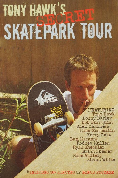 Tony Hawk's Secret Skatepark Tour 2004 official movie poster