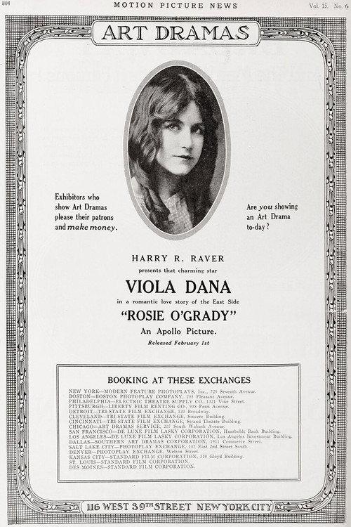 Rosie O'Grady 1917 official movie poster