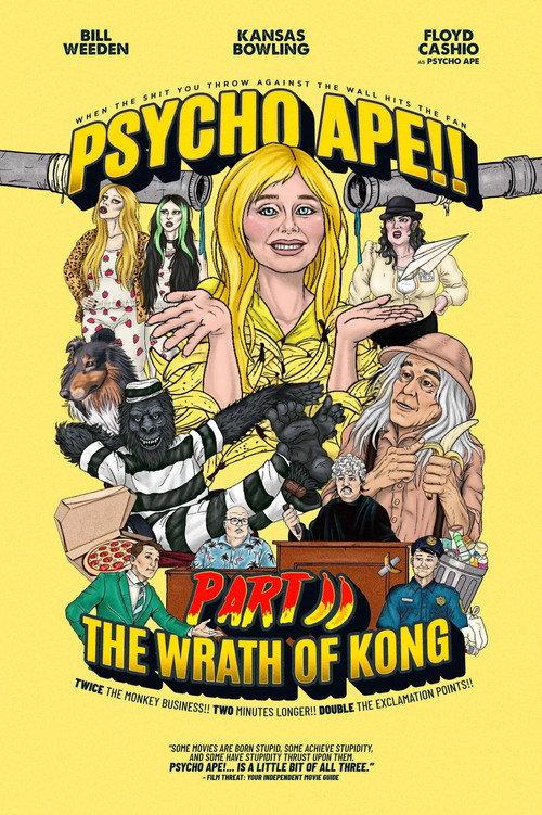 Psycho Ape!! Part II: The Wrath of Kong 2024 official movie poster