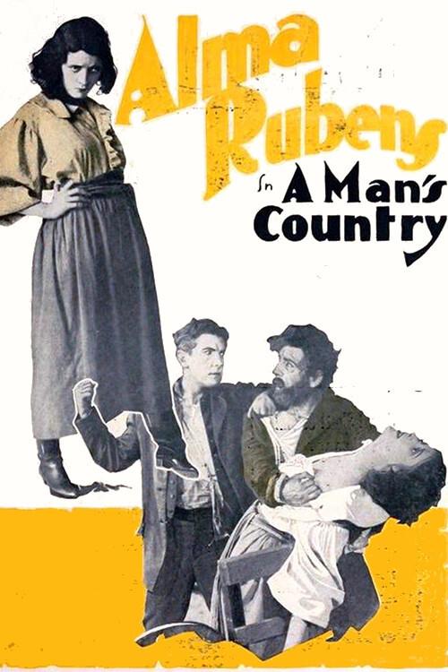 A Man's Country 1919 official movie poster