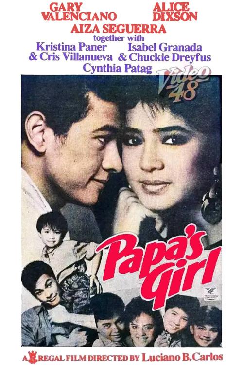 Papa's Girl 1990 official movie poster