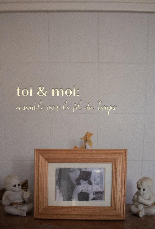toi & moi: ensemble vers le fil du temps 2024 official movie poster