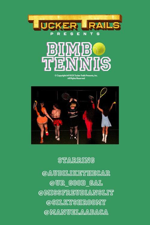 Bimbo Tennis official movie poster