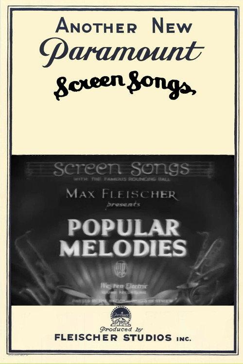 Popular Melodies 1933 official movie poster