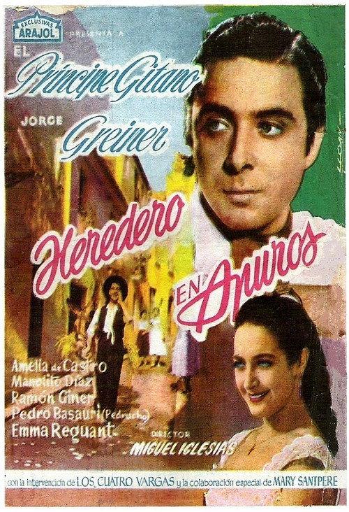 Heredero en apuros 1956 official movie poster