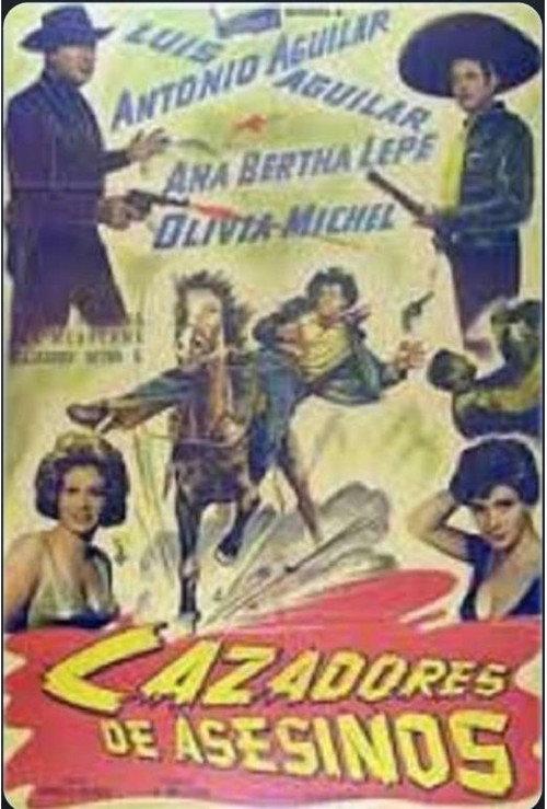 Cazadores de asesinos 1962 official movie poster