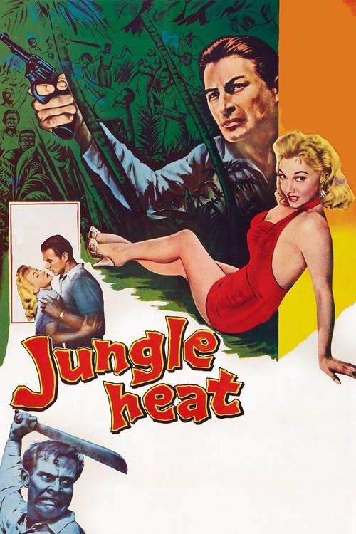 Jungle Heat 1957 official movie poster