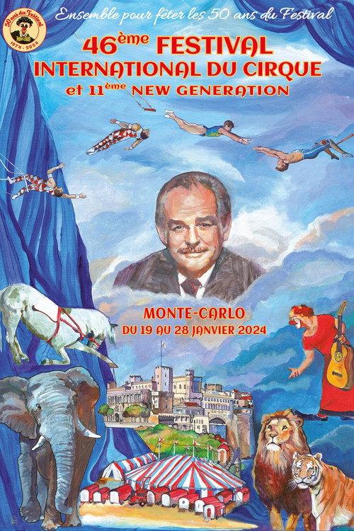46e Festival International du cirque de Monte-Carlo 2024 official movie poster