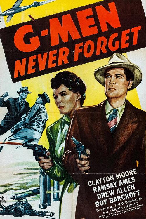 G-Men Never Forget 1948 official movie poster