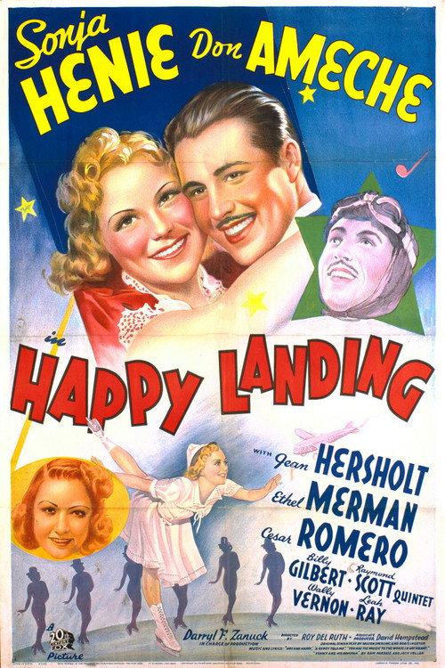 Happy Landing 1938 official movie poster