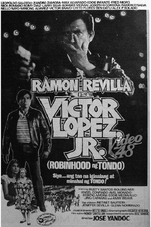 Victor Lopez Jr.: Robinhood Ng Tondo 1985 official movie poster