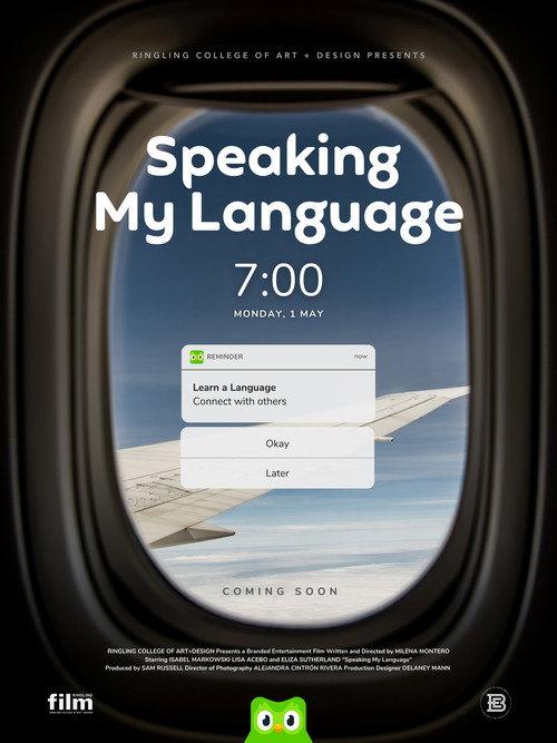 Speaking My Language 2023 official movie poster