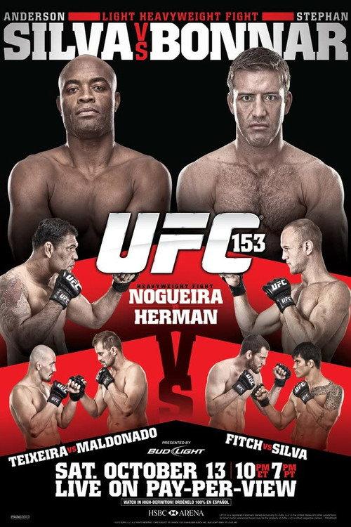 UFC 153: Silva vs. Bonnar 2012 official movie poster