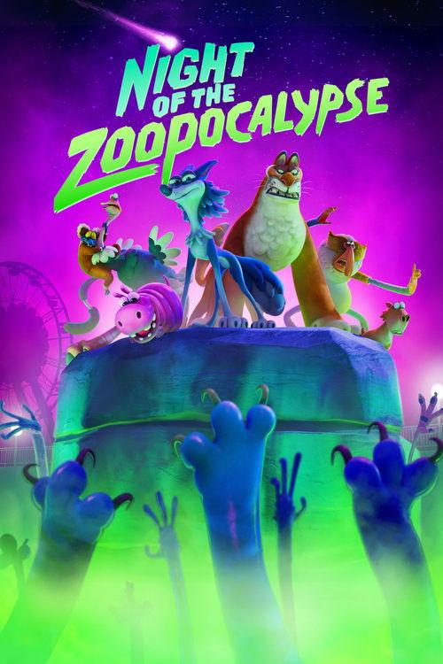 Night of the Zoopocalypse 2025 official movie poster