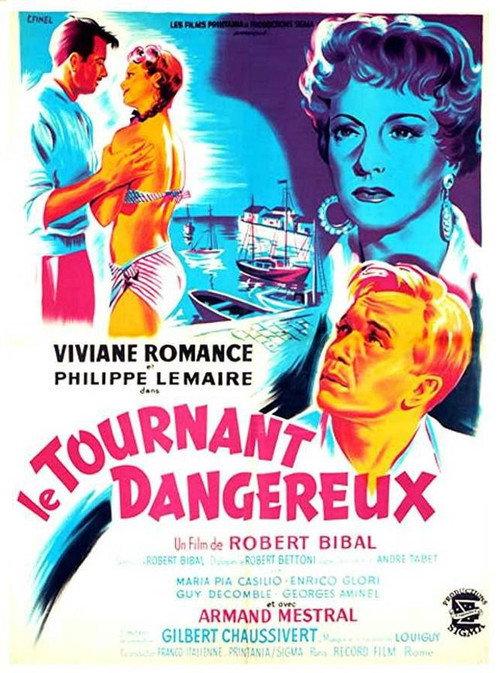 Dangerous Turning 1954 official movie poster