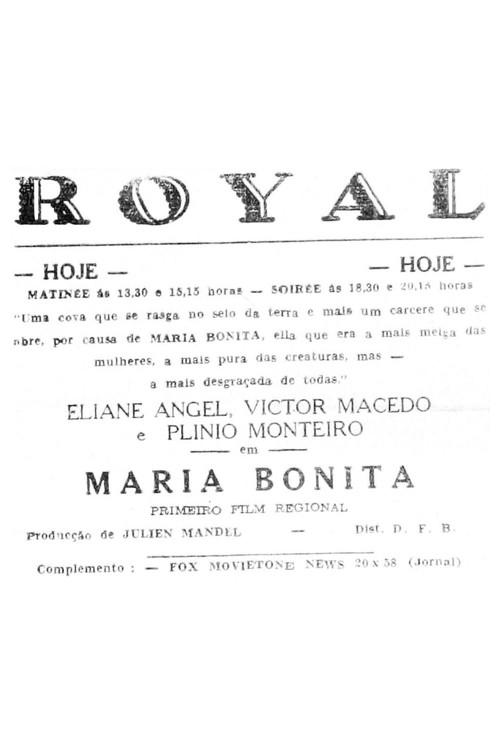 Maria Bonita 1937 official movie poster