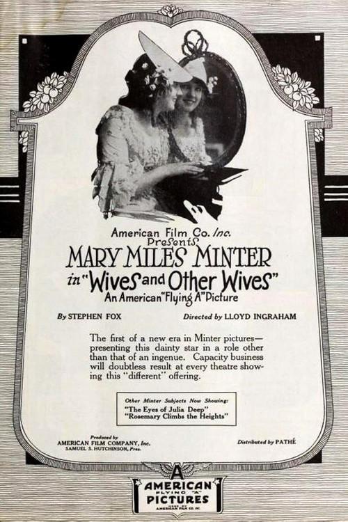Wives and Other Wives 1918 official movie poster