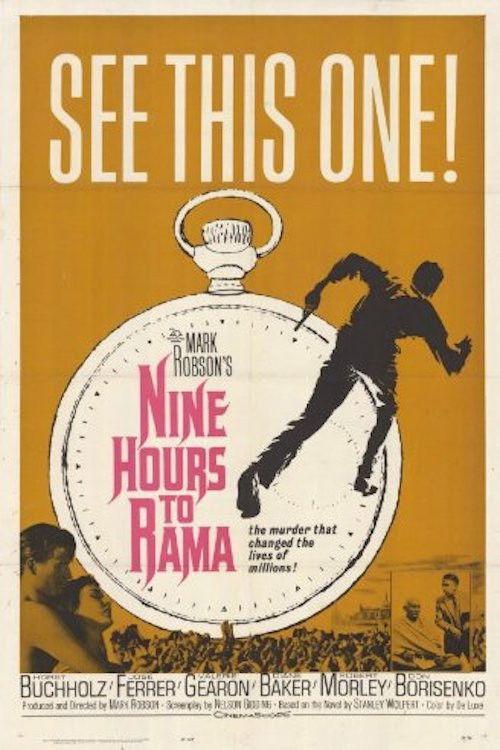 Nine Hours to Rama 1963 official movie poster