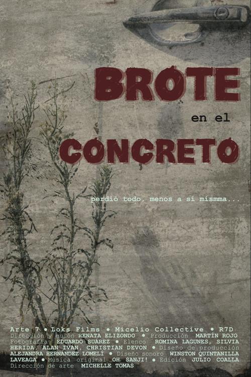 Brote en el concreto 2026 official movie poster