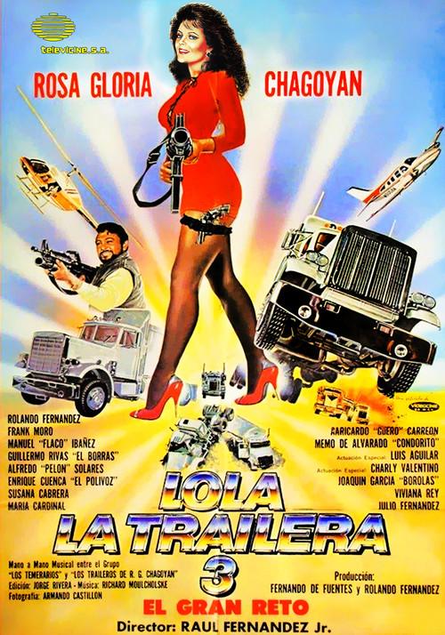 Lola the Truck Driver 3 1991 official movie poster