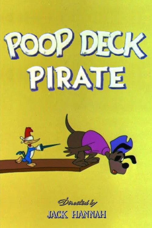 Poop Deck Pirate 1961 official movie poster