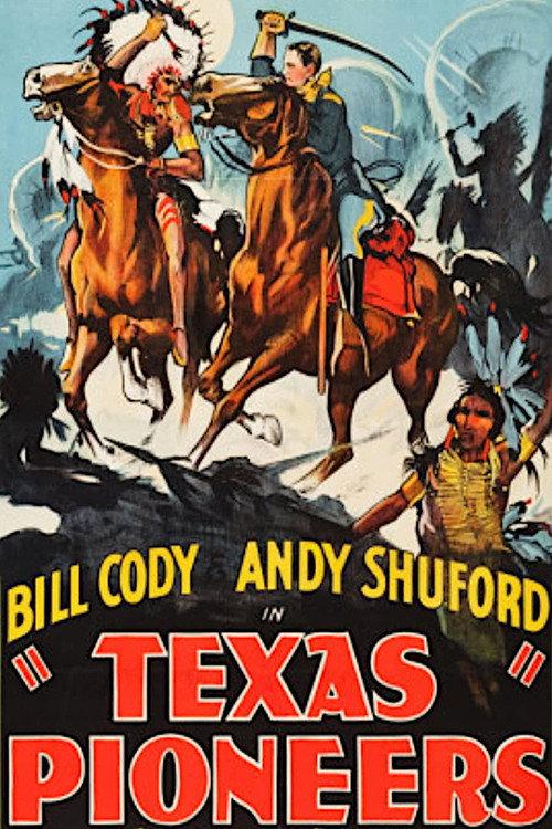 Texas Pioneers 1932 official movie poster
