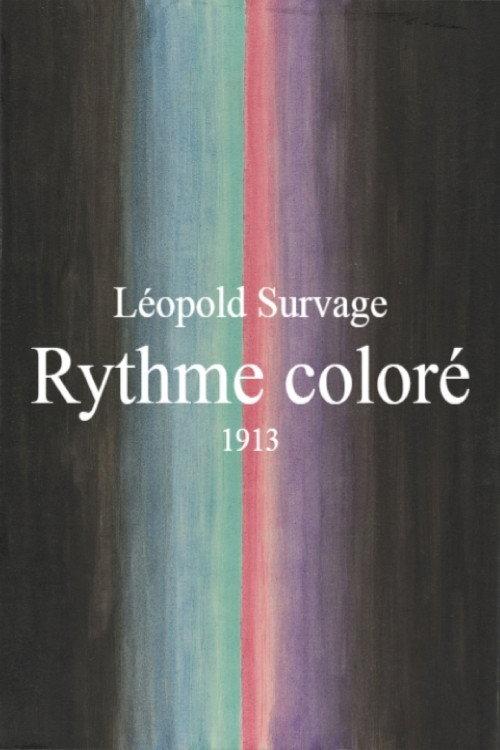 Colored Rhythm: Study for the Film 1913 official movie poster