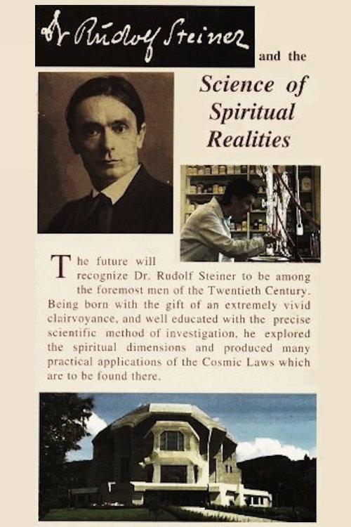 Dr Rudolf Steiner and the Science of Spiritual Realities 1993 official movie poster