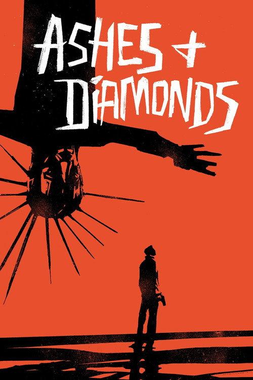 Ashes and Diamonds 1958 official movie poster