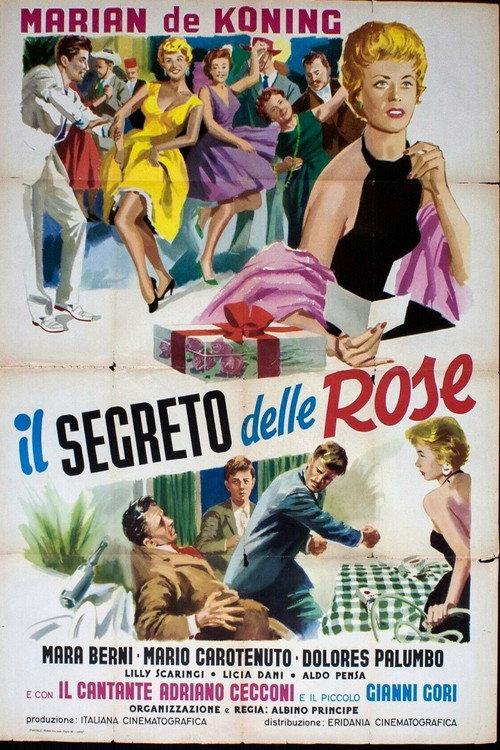 Il segreto delle rose 1958 official movie poster