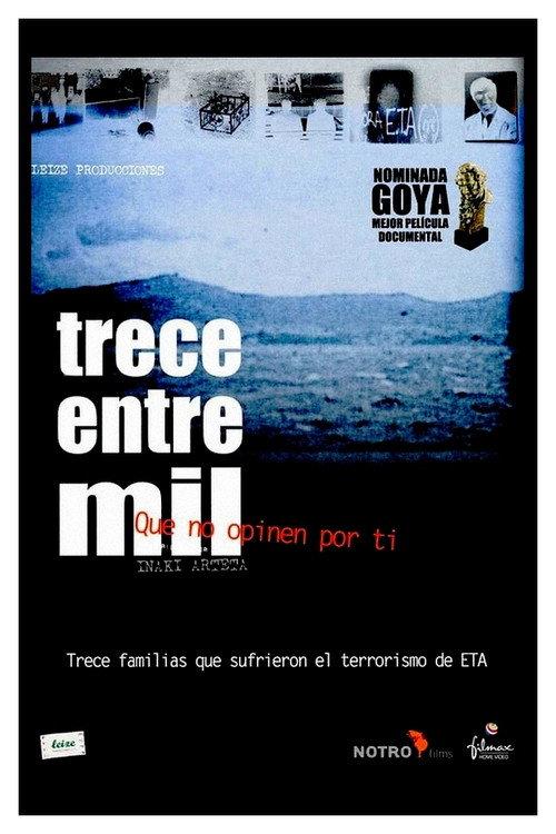 Trece entre mil 2005 official movie poster