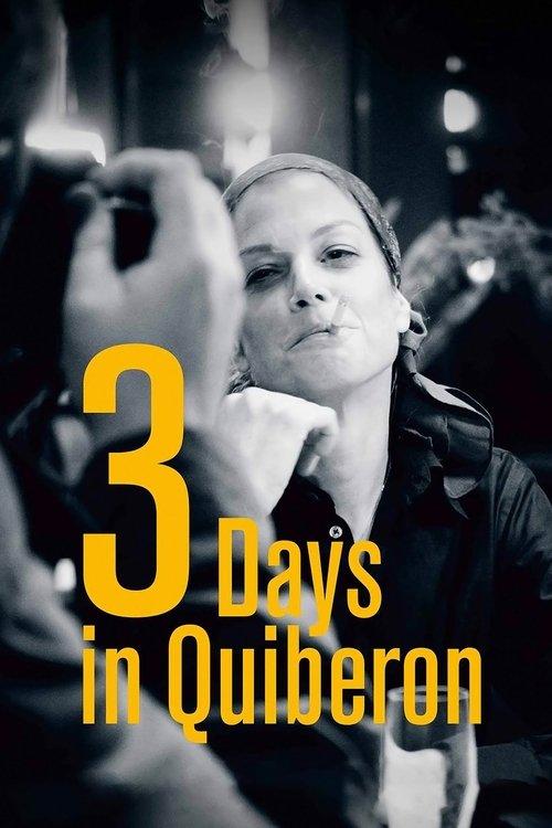 3 Days in Quiberon 2018 official movie poster