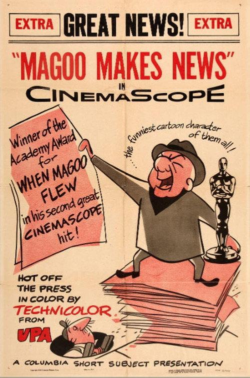 Magoo Makes News 1955 official movie poster