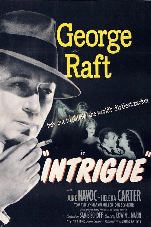 Intrigue 1947 official movie poster