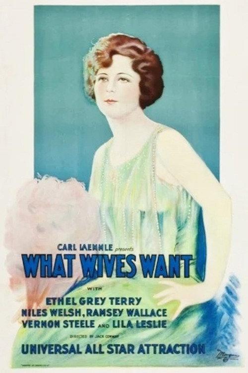 What Wives Want 1923 official movie poster