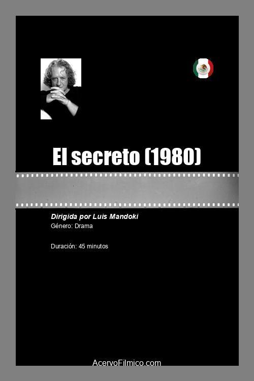 El Secreto 1980 official movie poster