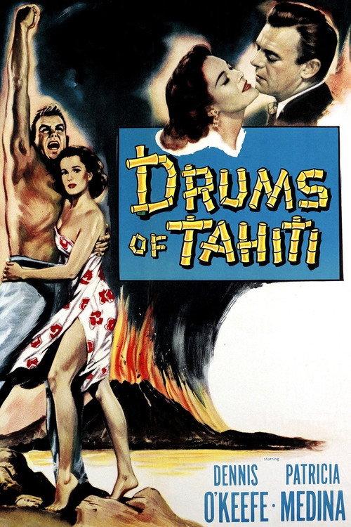 Drums of Tahiti 1954 official movie poster