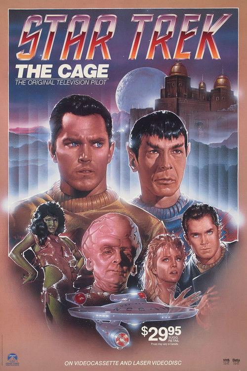 Star Trek: The Cage 1965 official movie poster