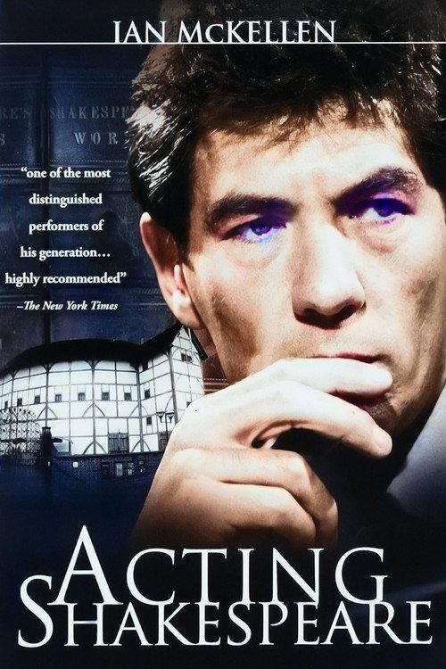 Ian McKellen: Acting Shakespeare 1982 official movie poster