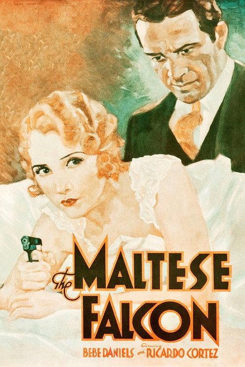 The Maltese Falcon 1931 official movie poster