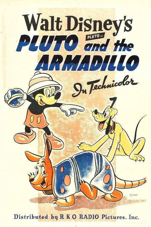 Pluto and the Armadillo 1943 official movie poster