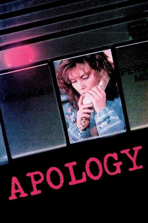 Apology 1986 official movie poster