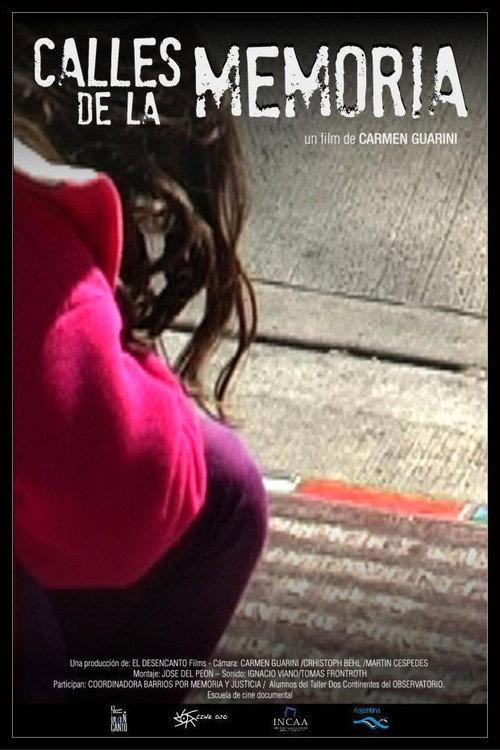 Calles de la memoria 2012 official movie poster