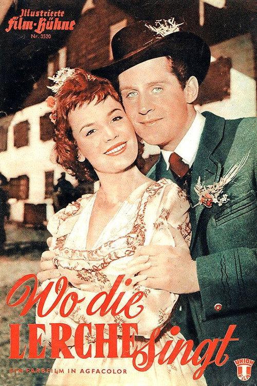 Wo die Lerche singt 1956 official movie poster