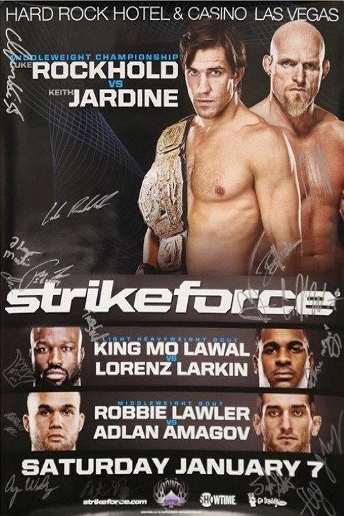 Strikeforce: Rockhold vs. Jardine 2012 official movie poster
