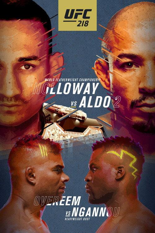 UFC 218: Holloway vs. Aldo 2 2017 official movie poster