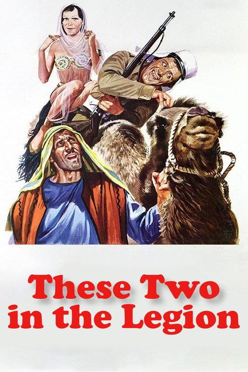 Those Two in the Legion 1962 official movie poster