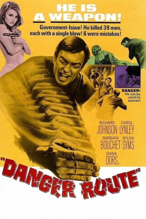Danger Route 1967 official movie poster